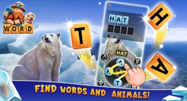 Word Connect Vind woorden spel-poster