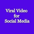Viral Video for Social Media Zeichen
