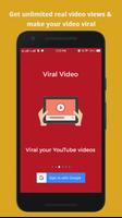 Viral Video Booster for YouTube-View4View YT Video Cartaz