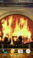Virtual Fireplace 3D Video Liv capture d'écran 3