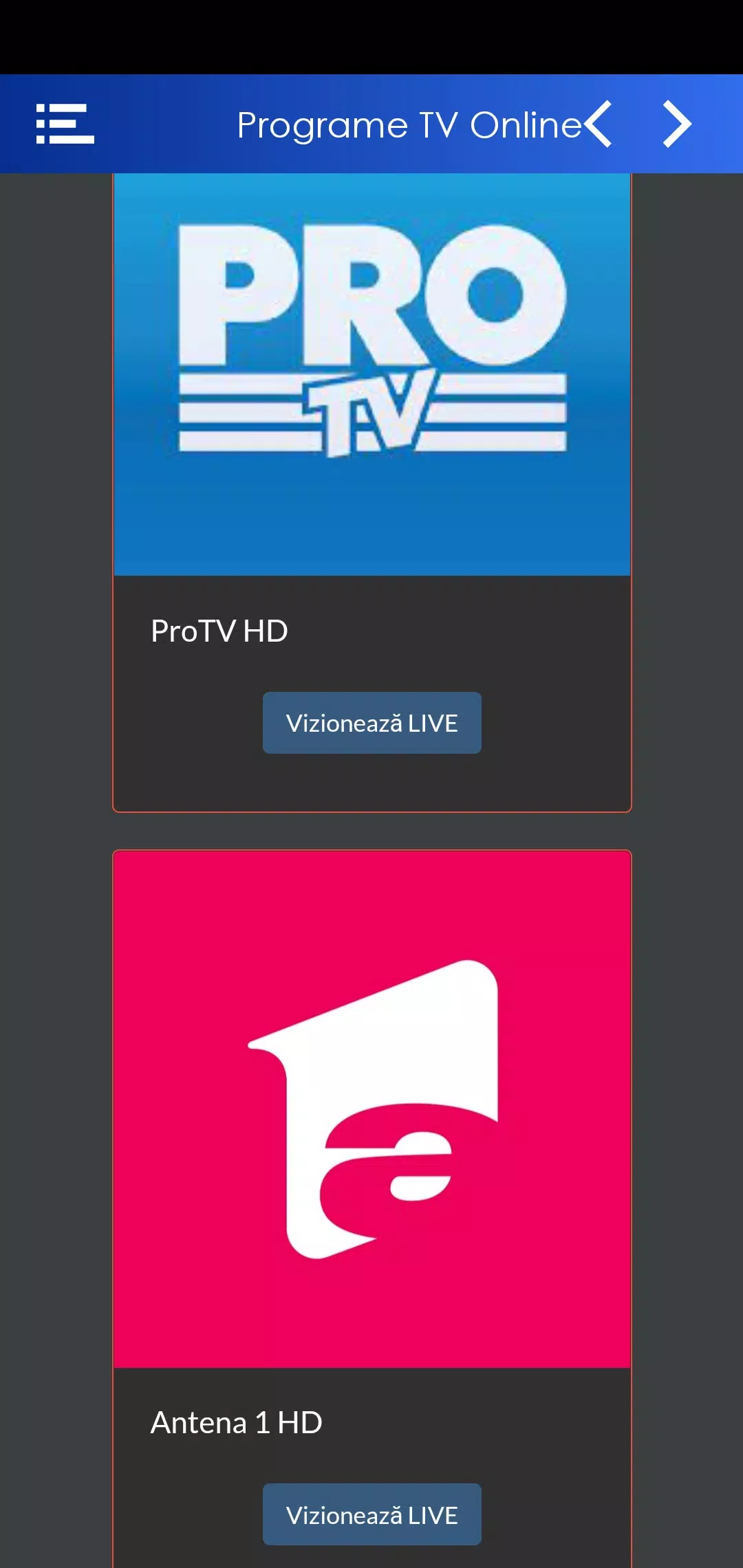 Canale Romanesti Tv Online Gratis Programe TV Online APK for Android Download