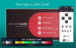 Free Business CARD MAKER – Employee Card maker Screenshot 1