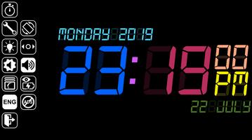 Digital Clock captura de pantalla 1