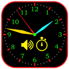 Analog clock أيقونة