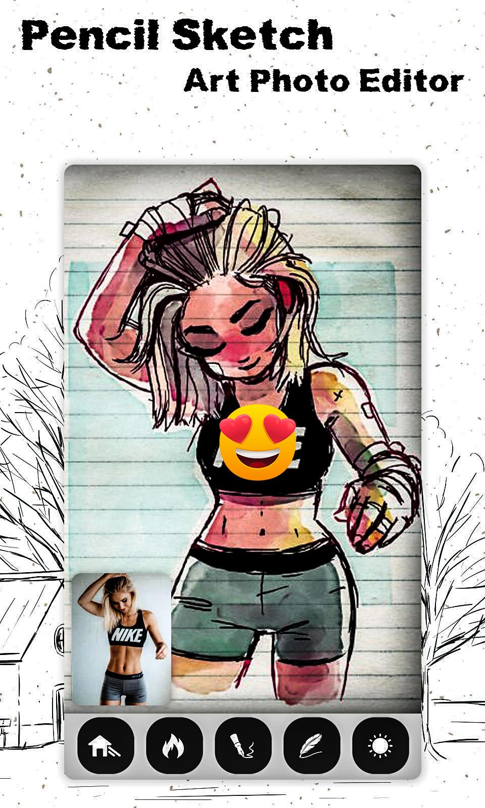 Pencil Sketch Photo Editor APK للاندرويد تنزيل