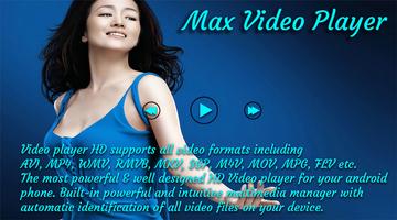 Max Video Player 2020 capture d'écran 1
