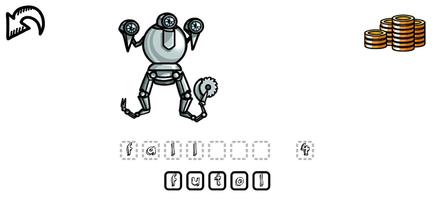 Guess game by drawing  puzzle  poster