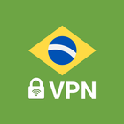 VPN Brasil ícone