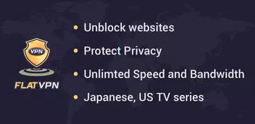 Free VPN, Fast & Secure - Flat
