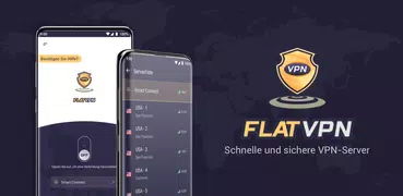 Flat VPN - Sicherer und schneller VPN-Dienst