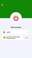 VPN India - Use Indian IP الملصق