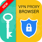 VPN - Vekil VPN ve VPN Tarayıcı simgesi