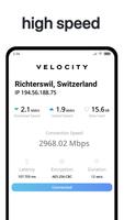 Velocity VPN captura de pantalla 1