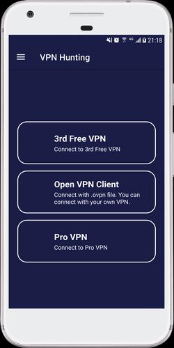 Бомж впн на андроид. REW Hunter VPN.