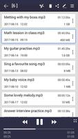 برنامه‌نما voice recorder pro عکس از صفحه