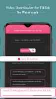 Video Downloader for Tik Tok - Remove Watermark Screenshot 1