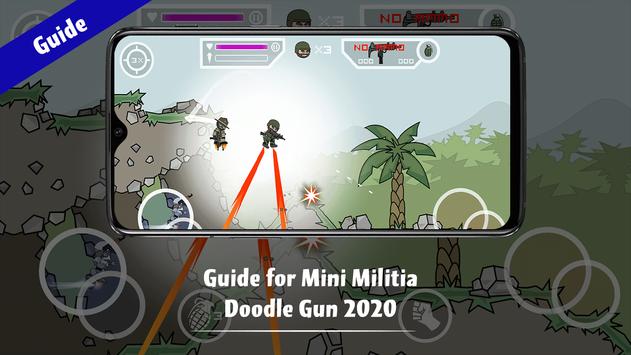 Guide for Mini Militia Doodle Gun 2020 screenshot 2
