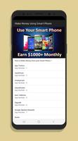 Make Money Using Smart Phone screenshot 1