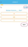 Learn German A1 Test capture d'écran 3