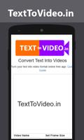 Text To Video - GIF Maker Affiche