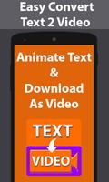 1 Schermata Text To Video - GIF Maker
