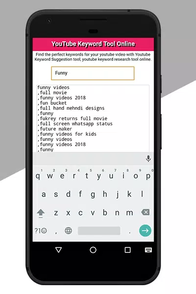 Keyword Suggestion Tool For YouTube APK for Android Download Keyword Suggestion Tool For YouTube APK for Android Download