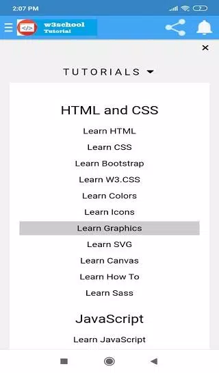 w3school Tutorial APK for Android Download