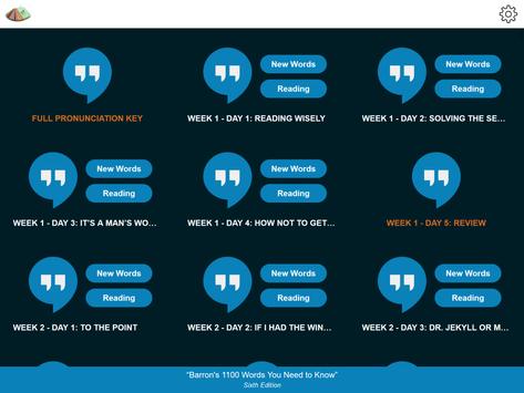 Barron's 1100 Words You Need to Know 截图 5