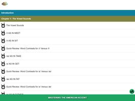 Mastering the American Accent syot layar 3