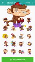 Monkey Stickers for WAStickerA स्क्रीनशॉट 2