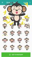 Monkey Stickers for WAStickerA स्क्रीनशॉट 3