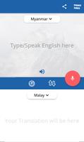 Burmese Malay Translator capture d'écran 3
