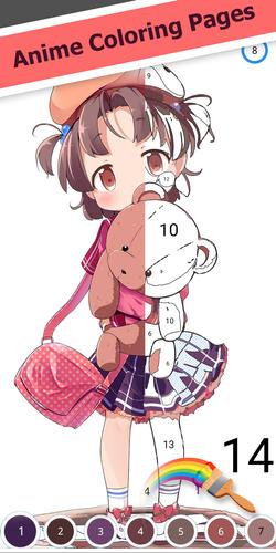 Anime Manga Plus Color By Number For Android Apk Download