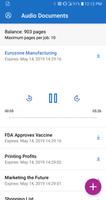 Xerox® Audio Documents Screenshot 2
