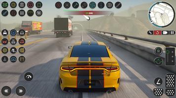 Dodge Charger Car Simulator Affiche