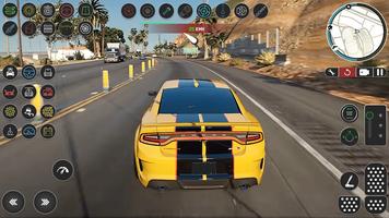 Dodge Charger Car Simulator capture d'écran 3