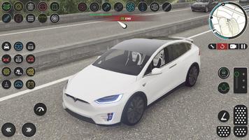 Electric Tesla Model X Driver ảnh chụp màn hình 2