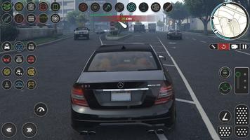 Car Driver Mercedes C-Class 63 スクリーンショット 3