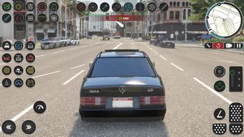 Mercedes 190E: Crime City Ride Affiche