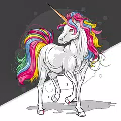 Unicorn - Paint by Numbers