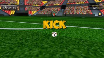 Super Football Kick 3D capture d'écran 3
