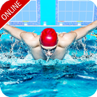 آیکون‌ Swimming Contest Online