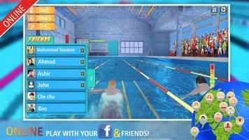 Swimming Contest Online Cartaz