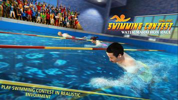 Swimming Contest Online captura de pantalla 3