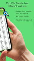 XLSX Reader - Excel Viewer تصوير الشاشة 1