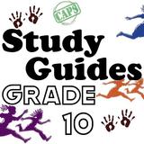 Grade 10 Study Guides & Notes