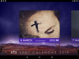 Xt3 Lent Calendar HD capture d'écran 2