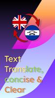 English Tsonga Translate poster