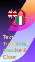 English Italian Translate poster