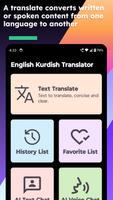 English Kurdish Translate ảnh chụp màn hình 1